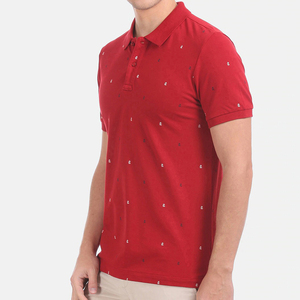 Camiseta de polo de golf con patrón sólido de estilo informal para hombre con manga corta de secado rápido, camiseta de Jersey personalizada al por mayor - Product Image 2