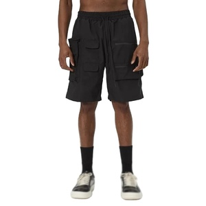 Pantalones cortos informales de verano para hombre, transpirables, de cintura media, estilo americano, ropa de trabajo, múltiples bolsillos, diseño táctico ligero - Product Image 4