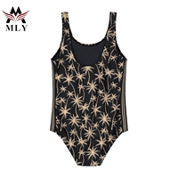 Bikini string pour enfants personnalisé à motifs solides et imprimés pour jeunes filles maillot de bain 1 pièce Vente en gros