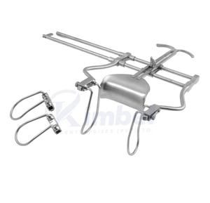 Retractor de autoentrenamiento Balfour de precio al por mayor para acero inoxidable de grado médico abdominal - Product Image 3