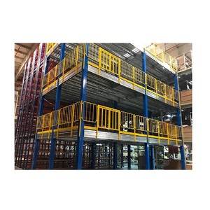 Heavy Duty Corrosion Protection Powder Coated Steel Platform for Warehouse <b>Storage</b> CE Certified 100-1000kg/m Capacity - Product Image 1