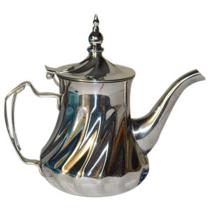 Conception d'utilisation de cuisine Bouilloire de conception de gravure en acier poli nickelé Bouilloire de conception de théière la plus vendue Bouilloire en métal - Product Image 1