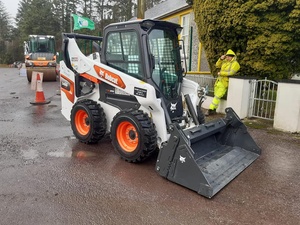 Оригинальный Подержанный мини-погрузчик Bobcat S70 и погрузчик s160 , s130 с фронтальным погрузчиком по низкой цене