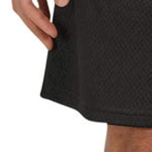 Pantalones cortos de malla personalizados OEM de color sólido para hombre, último diseño con cierre de cintura elástica, talla informal elegante para adultos - Product Image 6