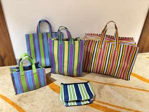 Bolsa de Nailon Reciclado Reutilizable con Cremallera, Impresa Personalizada, Ecológica, Sostenible, Fabricada a Granel, Proveedor de Impresión Offset de la India - Product Image 3