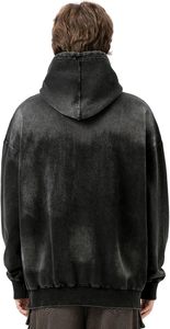 Sweat-shirts à capuche surdimensionnés vintage à imprimé graphique pour hommes, personnalisables, décontractés, en coton lourd lavé à l'eau, pour l'hiver, sweat-shirts à capuche imprimés - Product Image 4