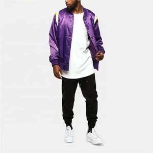 Blouson bombardier flocage tête de mort lettre verte blouson en cuir brodé à revers blouson de baseball veste universitaire pour hommes - Product Image 3