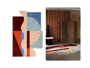 Alfombra moderna con mechones a mano de lana de Nueva Zelanda 100%, diseño Irregular de Color sólido personalizado para el hogar, sala de estar, comedor - Product Image 3