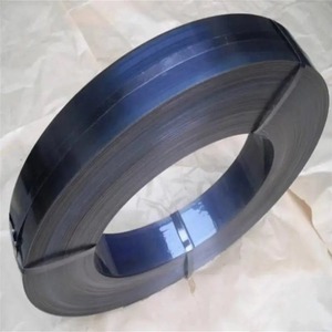 China Blue Q235 Correa de encuadernación de <span class=keywords><strong>acero</strong></span> Correa de 2mm Tiras de metal Cinta Bluing Embalaje Flejes de <span class=keywords><strong>acero</strong></span> - Product Image 2