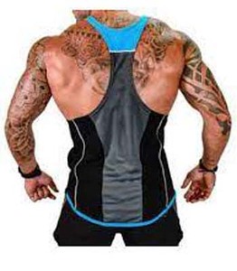 Costumes Débardeur sans manches Gym pour hommes Fit Vest - Product Image 4