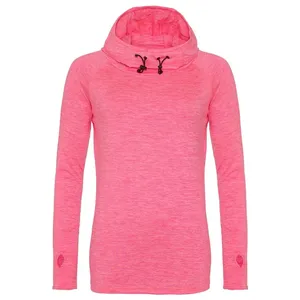 Cool Girlie <b>Cowl</b> <b>Neck</b> Top Sports Merchandise Premium Promotional <b>Hoodies</b> & Sweatshirts - Product Image 3