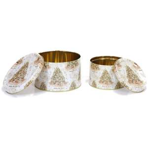 2.5L round Metal Canister Ø175x110 mm Jolly <b>Tool</b> <b>Storage</b> Container - Product Image 4