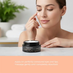 Crème pour les yeux et les lèvres Private Label Beauty Zone 250ml |   Crème hydratante et lissante pour le visage multi-zones OEM ODM - Product Image 2