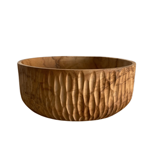 Ensaladera de madera de acacia de estilo agradable, nuevo diseño, cuenco de madera Natural de alta calidad, utensilios de cocina, venta al por mayor de Vietnam - Product Image 1