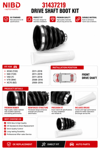 Kit de guardapolvo de junta homocinética exterior delantera de alta calidad OE 31437219 para <span class=keywords><strong>Volvo</strong></span> <span class=keywords><strong>XC40</strong></span> S60 V60 S90 V90 XC60 XC90 - Product Image 2