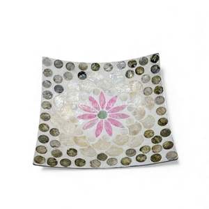 Assiette de luxe en nacre pour la décoration de la maison, la table à manger et la présentation haut de gamme de plats, en provenance du Vietnam - Product Image 2