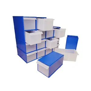 Plastic Drawer 4L Storage Boxes Motorbike parts and Tools Cabinet Storage Container Modular Organizer Stackable and Interlockabl