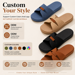 Eleganti Scarpe Estive da Donna, <span class=keywords><strong>Ciabatte</strong></span> in TPR con Tomaia in PU, Scarpe da Spiaggia all'Ingrosso, Suola in TPR per Vacanze - Product Image 4