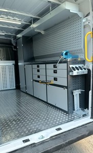 Système d'étagères pour fourgon utilitaire mobile, équipement embarqué, armoires modulaires personnalisables OEM, faciles à assembler - Product Image 3