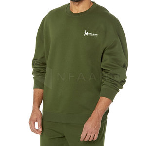Logo personnalisé prix de gros sweat-shirt en coton mélangé à manches longues pour hommes sweat-shirt pour hommes de qualité supérieure - Product Image 3