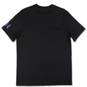 Camiseta gráfica PBS-Camiseta negra 100% de algodón Phi Beta Sigma con logotipo impreso de equipo y ropa de fraternidad con logotipo tejido bordado - Product Image 2