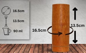 Ayurvedic Cốc Gỗ Thảo Dược Cốc Gỗ Kiểm Soát Bệnh Tiểu Đường Kiểm Soát Mức Độ Đường Giảm Đau Lưu Thông Máu Cốc Gỗ Thảo Dược - Product Image 3