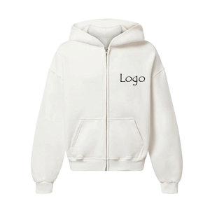 เสื้อฮู้ดพิมพ์ลายพัฟหนาผ้าฝ้ายผสมมีสไตล์ออกแบบได้ตามน้ำหนัก - Product Image 5