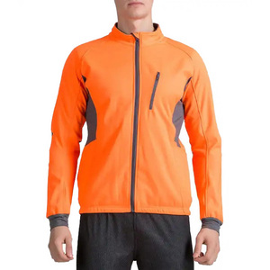 Veste coupe-vent extérieure à manches longues de Style High Street pour hommes veste de couleur unie à col montant en polyester de haute qualité - Product Image 1