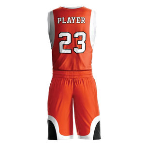 Uniformes Deportivos de Baloncesto de Alta Calidad y Colores Vibrantes, Impresos en 100% Poliéster, para Equipos de Entrenamiento, a Bajo Precio - Product Image 4