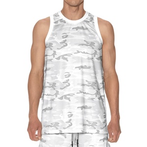 Chaleco Deportivo Unisex con Estampado de Camuflaje, Material Grueso de 240 g/m², Impresión por Sublimación, Ropa Deportiva de Moda, Talla Grande - Product Image 4