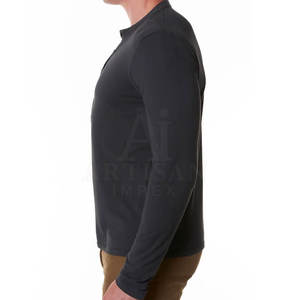 เสื้อเชิ้ตแขนยาวคุณภาพดีสำหรับผู้ชาย ผลิตจากผ้าเนื้อนุ่ม ทนทาน ให้ความสบายสำหรับการทำงาน การเดินทาง และการใช้งานในชีวิตประจำวัน - Product Image 4