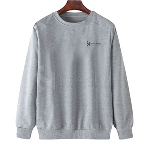 Algodón Poliéster Hecho Algodón Mezclado Sudadera Logotipo personalizado Tallas grandes Hombres Sudadera Estilo único Sudadera - Product Image 1