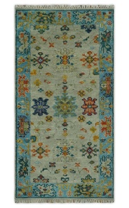 Tapis de coureur avec charme traditionnel Intérieur de maison Tapis en laine fait main essentiel, ensemble de tapis de style vintage haut décor de salon - Product Image 4
