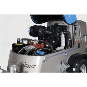 Pompe à béton Diesel Mortel Meister MMCP20V Stage V EPA, productivité 20 m³/h, portée verticale 90 m, portée horizontale 300 m - Product Image 3