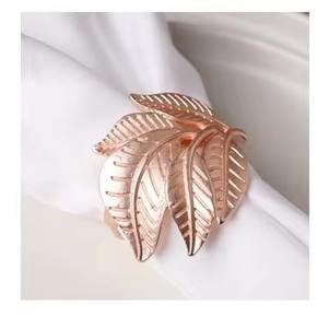 Servilletero de hoja fundida para decoración de bodas y eventos, nuevo servilletero de Metal, nuevo estilo, último servilletero - Product Image 2