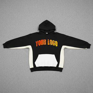 Novedad: Sudadera con Capucha Oversize de Invierno para Hombre, 100% Algodón Polar, con Paneles, Bordado 3D Personalizado y Logotipo Impreso - Product Image 2