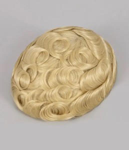 Perruques Toupet Frontal Homme en Cheveux Humains Brésiliens de Haute Qualité avec Base en Soie, Prêtes à Porter, Cheveux Remy, Densité Personnalisable, Prix Raisonnable - Product Image 1