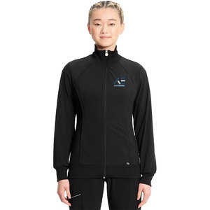 <b>Women's</b> Medical Scrubs Zipper <b>Jackets</b> Softshell Zipped Nurse Workwear Spandex/Cotton KATBROS INDUSTRY - Product Image 5