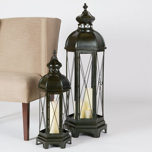 Premium <b>Set</b> of 3 Fancy Modern Luxury <b>Lantern</b> Nickel Plated <b>Lantern</b> for Home Decoration and Living Room for Christmas Decoration - Product Image 5
