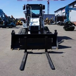 HIDROMEK HMK62SS 4 Wheel Drive Mini Backhoe Loader Skid Steer High Operational - Product Image 1