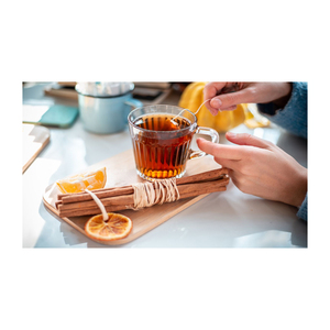 Wholesale Natural Blended Cinnamon Tea Premix Granules Instant Milk Soluble Health Slimming Freshly Available Bulk Box Bag Low - Product Image 1