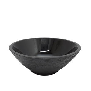 ชามไม้รูปทรงกลมอุปกรณ์รับประทานอาหารทำจากไม้เนื้อแข็งชามเสิร์ฟอาหารดีไซน์ยอดเยี่ยม - Product Image 6