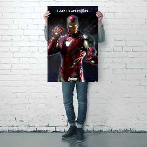 Póster de Avengers Endgame - Impresión Digital con Gráfico 'I Am Iron Man' - Product Image 4