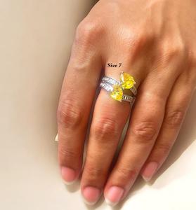 Impresionante anillo de dedo hermoso de moda elegante anillo de moda para mujeres y niñas anillo de dedo elegante para fiesta y boda - Product Image 1