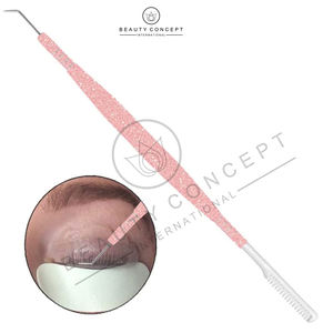 Pink Eco-Friendly Stainless Steel Eye Lash Lifting Tools Custom Logo Print Liquid <b>Form</b> Lash Lifting Instrument - Product Image 6