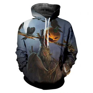 เสื้อกันหนาวสวมหัวทรงโอเวอร์ไซส์สำหรับผู้ชายเสื้อมีฮู้ดพิมพ์ลายซับลิเมตแบบกำหนดเองเสื้อสเวตเชิ้ตโพลีเอสเตอร์ทรงโอเวอร์ไซส์สำหรับใส่ลำลองและเล่นกีฬา - Product Image 3