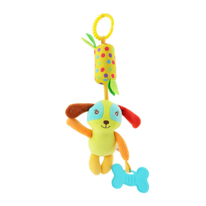 Trung Quốc Nhà sản xuất Tùy chỉnh màu sắc Đồ chơi giáo dục sang trọng vải + PP bông bé tay Rattle đồ chơi thanh - Product Image 4