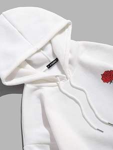 Sudadera con capucha Sherpa de alta calidad para hombre, ropa de abrigo de invierno personalizada, sudadera borrosa de manga larga con bolsillo acogedor, forro polar estampado - Product Image 3