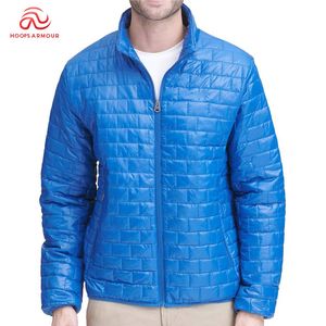 Veste matelassée imperméable pour hommes Manteau matelassé d'hiver à bulles rembourré en polyester vert Veste matelassée pour l'extérieur pour hommes - Product Image 1