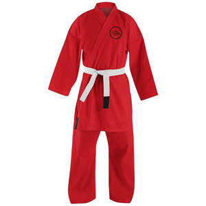Uniforme de karate de secado rápido con logotipo bordado impermeable para competición Judo Dobok ligero estampado personalizado OEM para mujer - Product Image 2